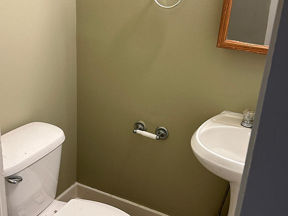 Hall bath with shower