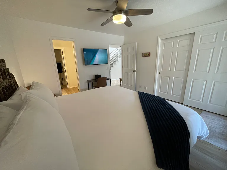 Secondary Bedroom in king bed configuration