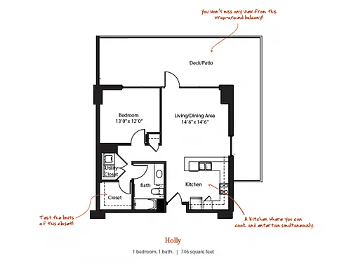 Floor plan Holly