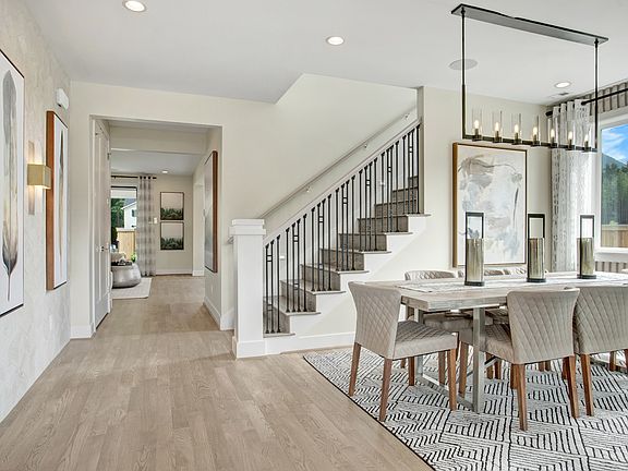 Formal dining area
