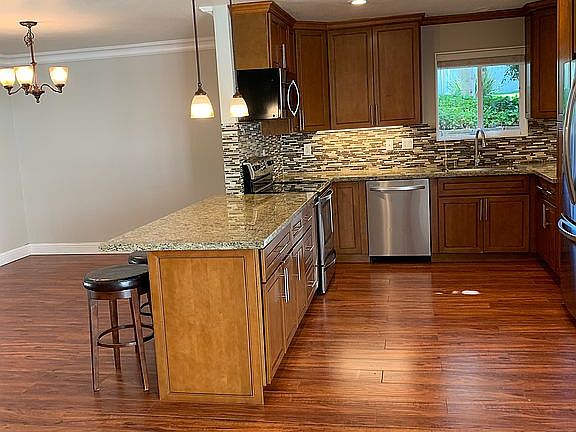 Kitchen view from front room