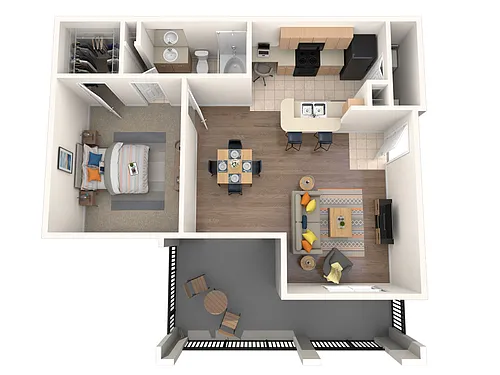 Floor plan Acorn Lodge
