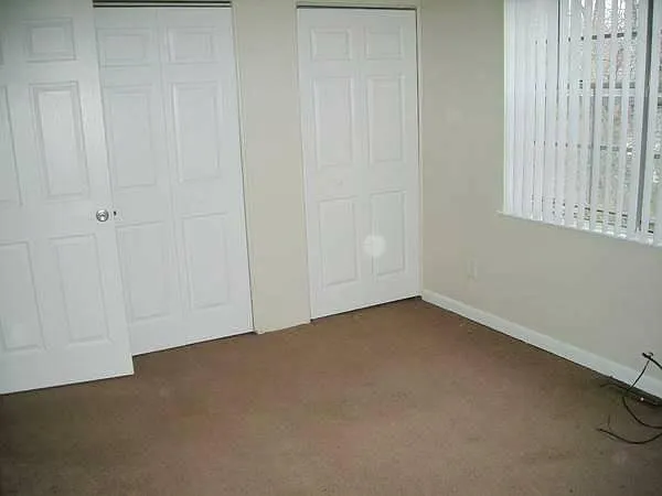 Spacious bedrooms with nice size closets