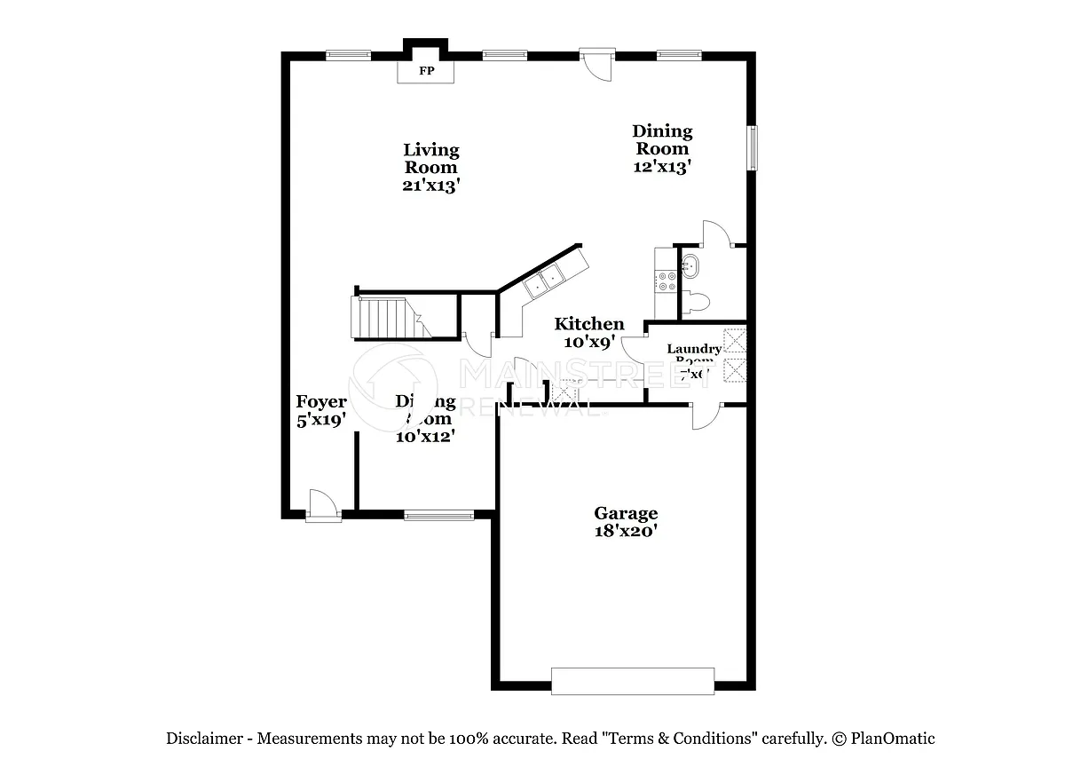 Floor Plan - 3103 Black Forest Ln