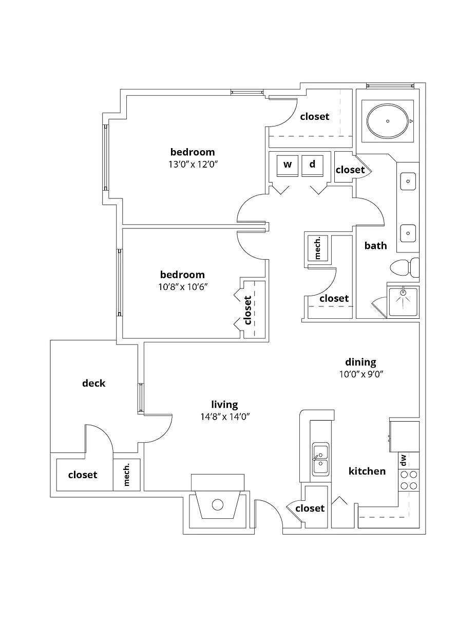 Floor plan B1