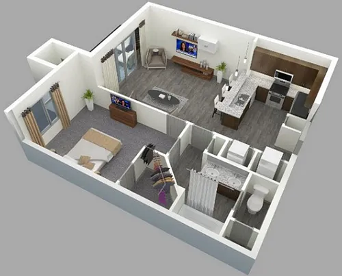 Floor plan B