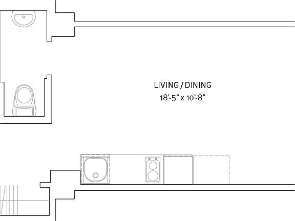 2nd image of 212 W 91st St APT 1107