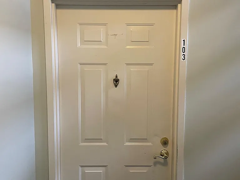 Apartment Door (1st floor)