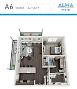 Floor plan A6