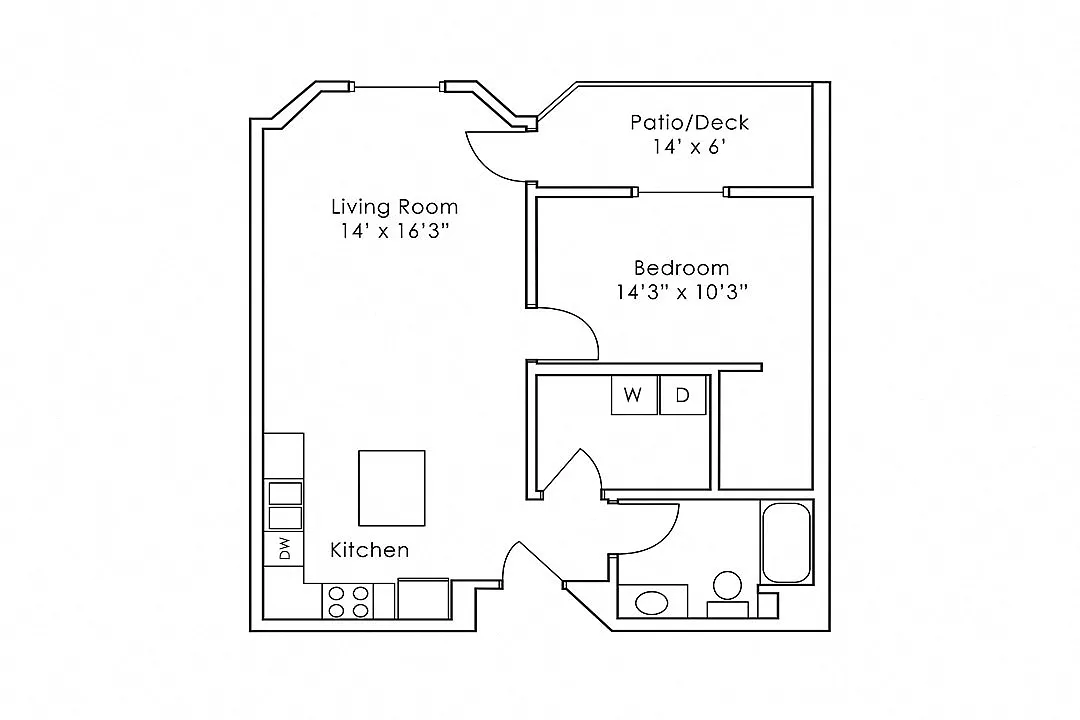 Floor plan A1R