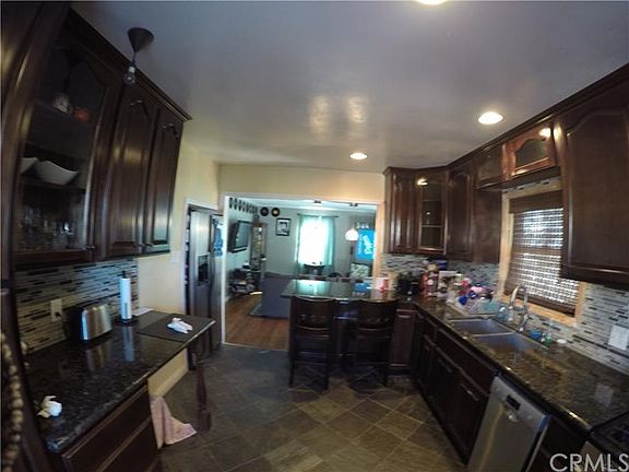 kitchen view from side door