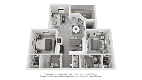 Floor plan The Oasis