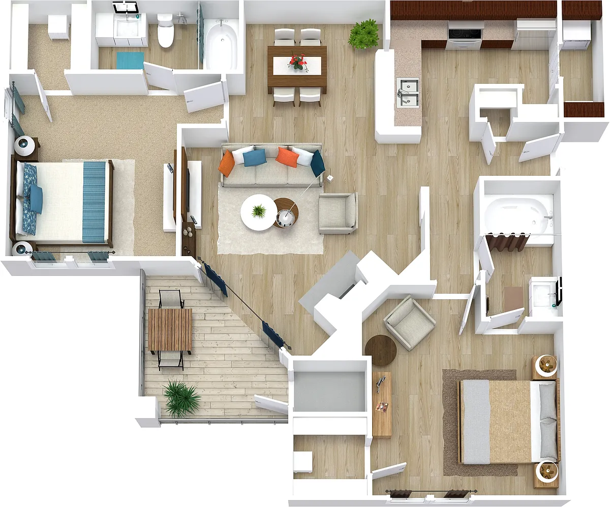 Floor plan Delilah