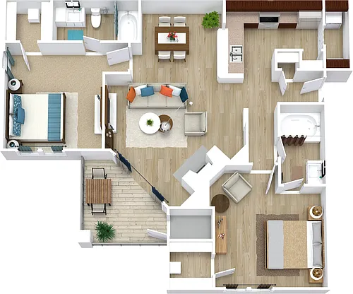 Floor plan Delilah