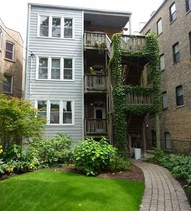 Backyard + back stairs