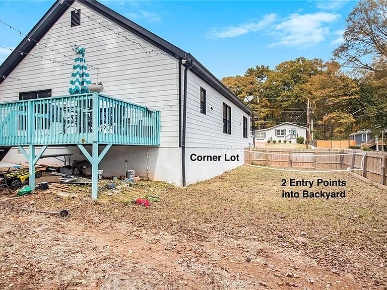 Shared Space - Backyard and Side yard
