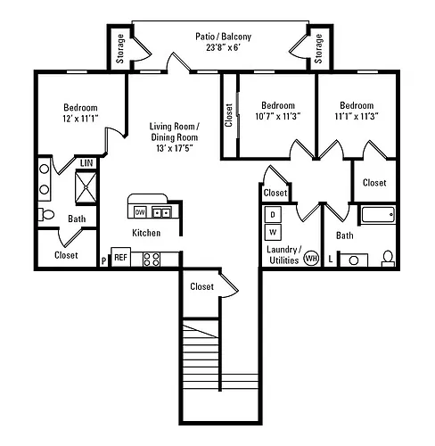 Floor plan Carrington