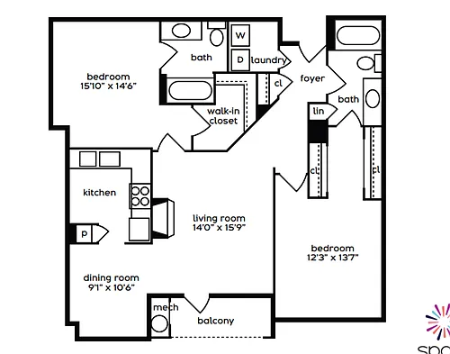 Floor plan Exhilarate