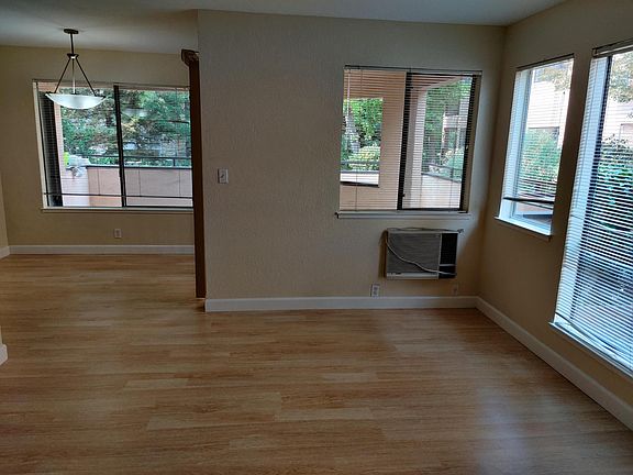 spacious living + dining