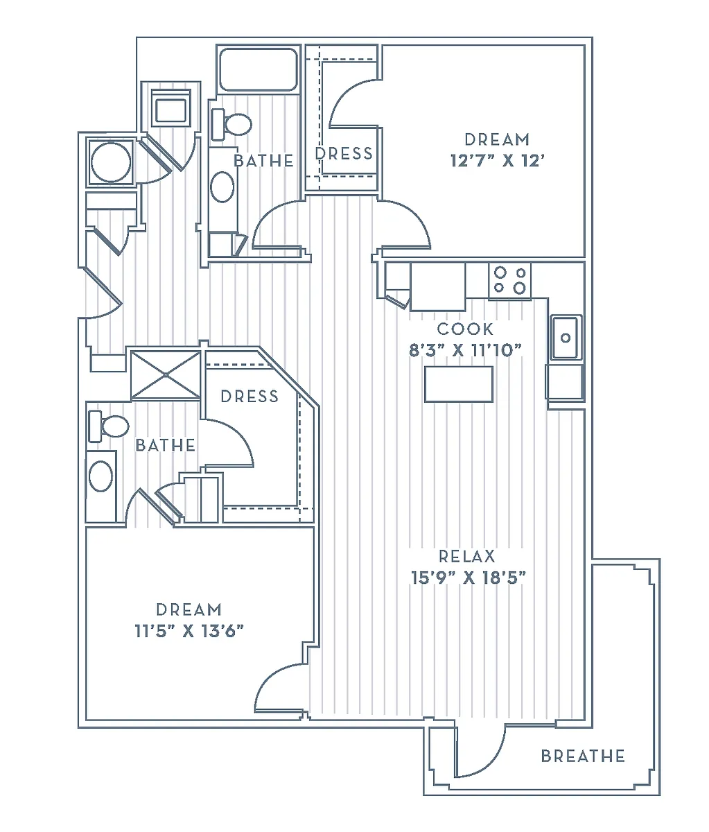 Floor plan B6