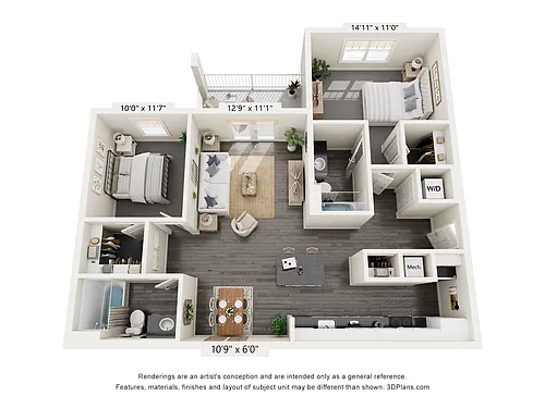 Floor plan Bennett