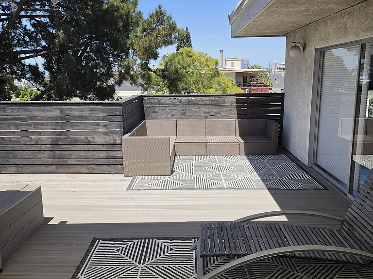 Private deck