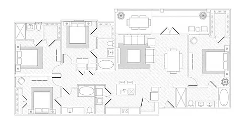 Floor plan D1