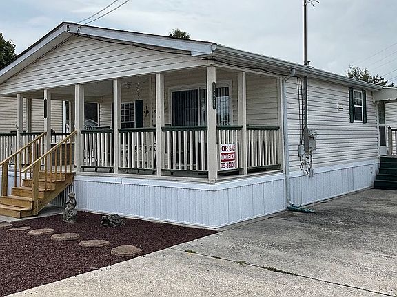 Side view and driveway