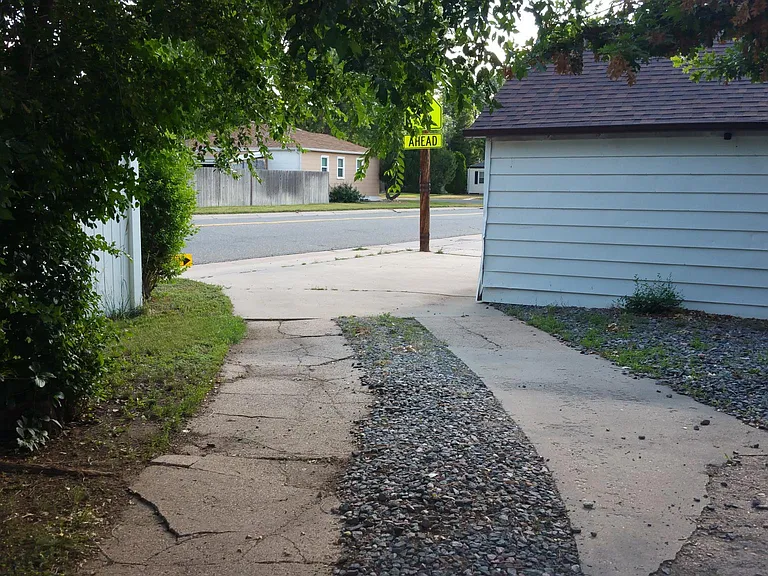 Off-street parking.