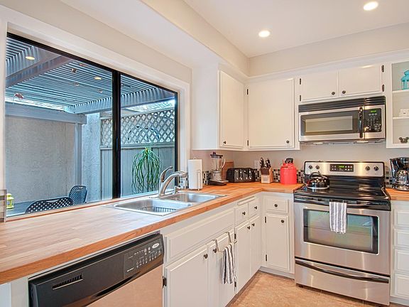 Window service to outdoor patio.