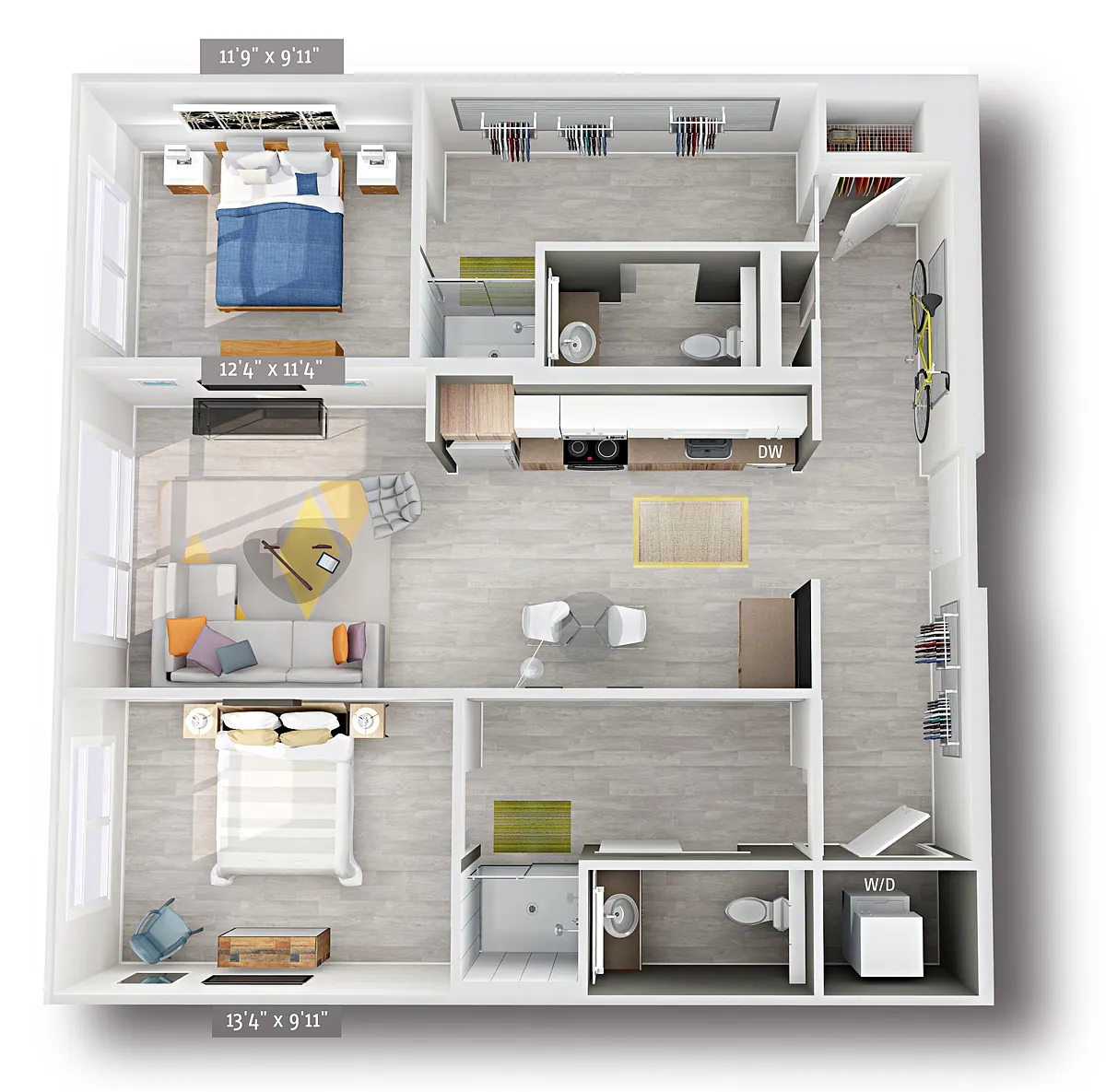Floor plan B2V