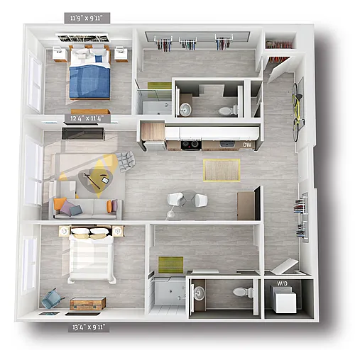 Floor plan B2V
