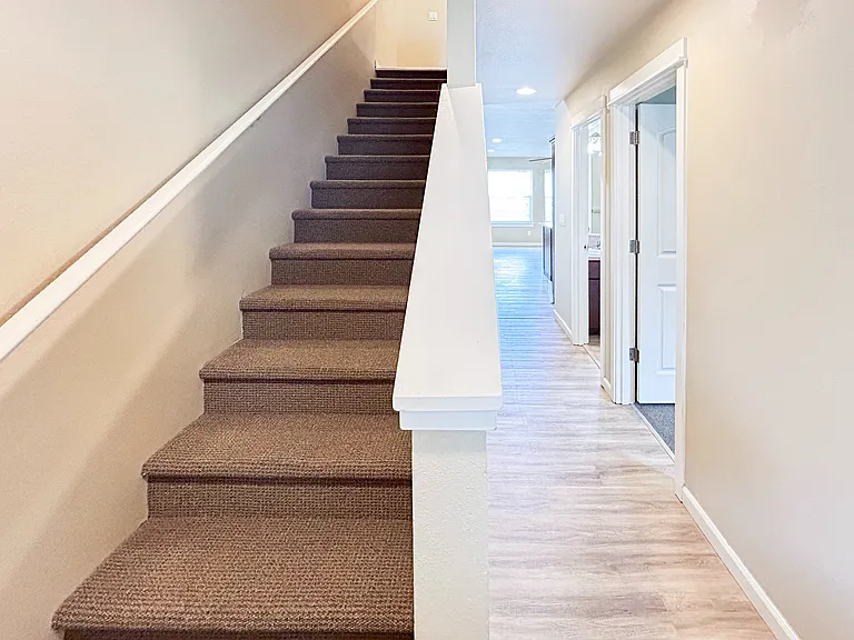 Staircase to second floor