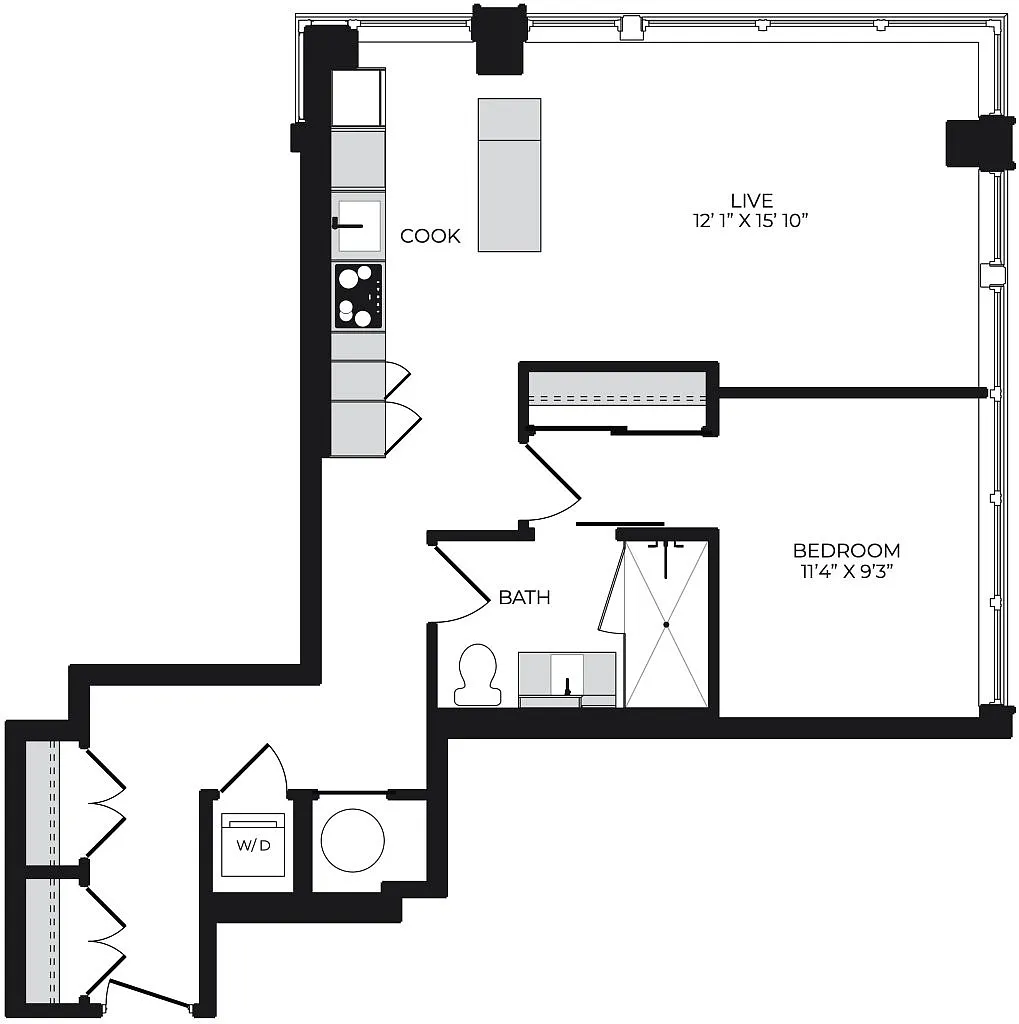 Floor plan A115