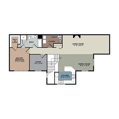 Floor plan 1B