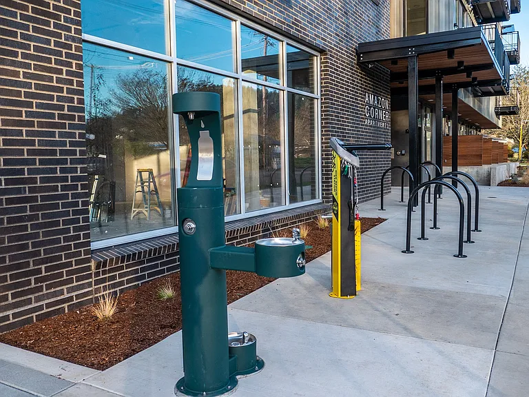 Amazon Corner | Exterior Bike Repair and Water Bottle Refill