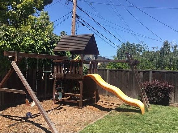 Backyard (Playground included).