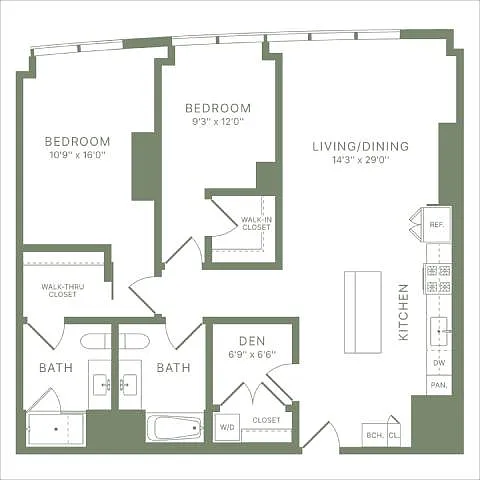 Floor plan C61