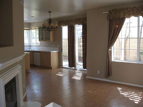 living room with fireplace
