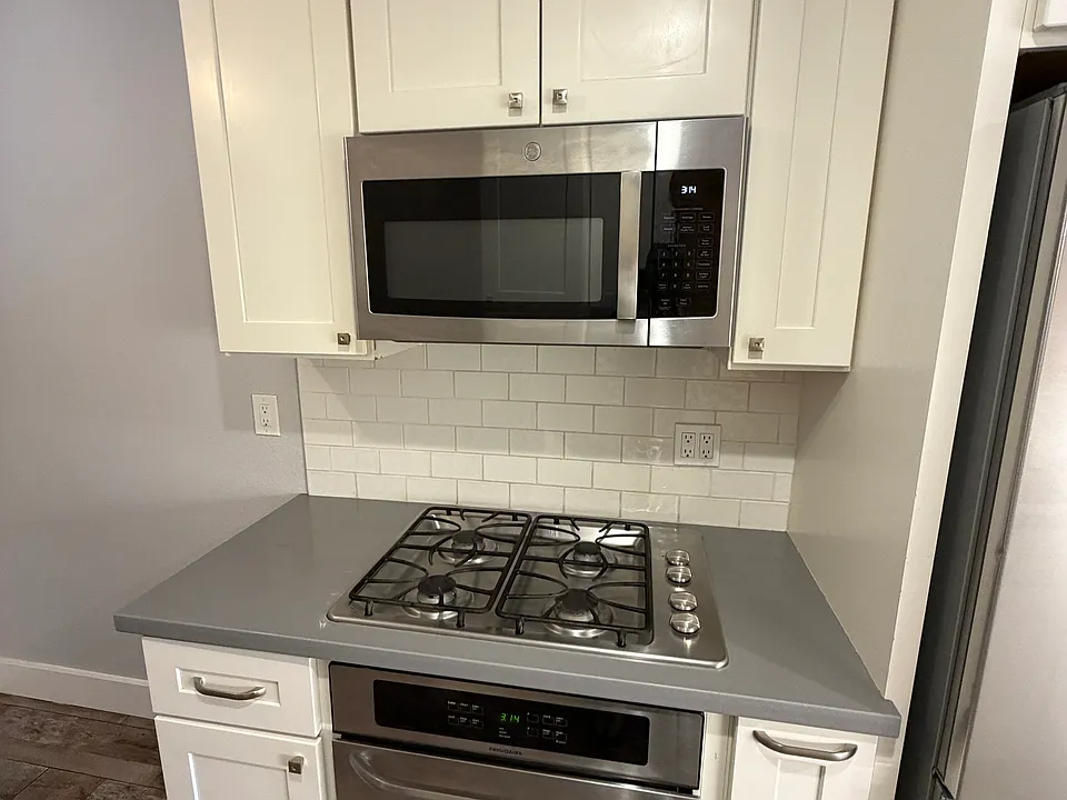 Stove and microwave