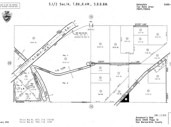 0 Trails Hwy, Helendale, CA 92342