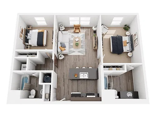 Floor plan B1
