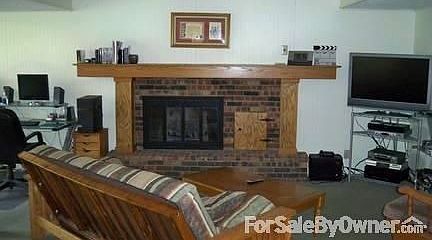 Family Room in Basement