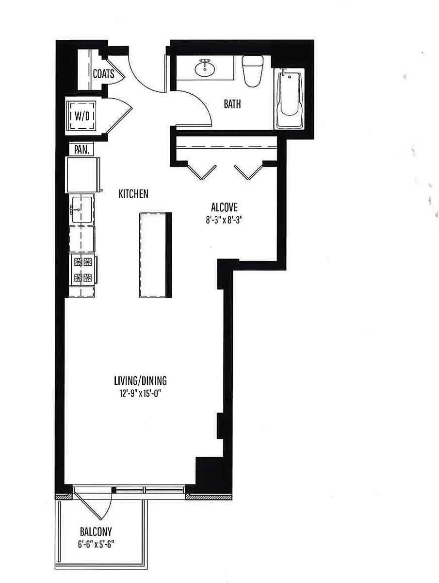 Floor plan Convertible