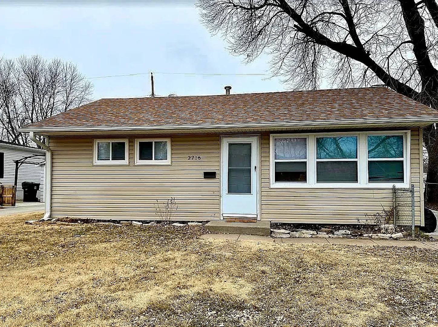 2716 Avenue H 2 Bed/1 Bath in Council Bluffs | Updated Kitchen, Full Appliance Package, Fenced Yard — Photo 1