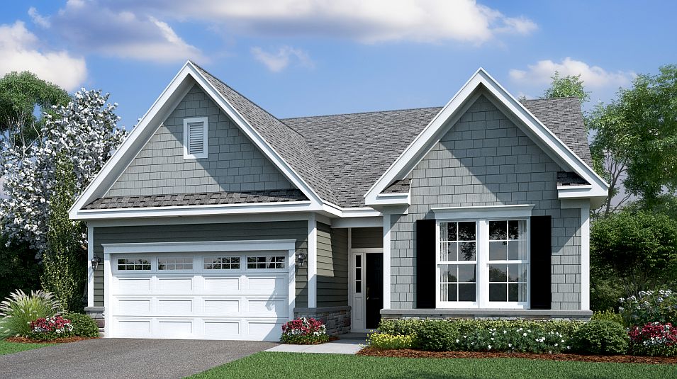 Belmont Plan, Venue at Monroe Single Family Homes, Monroe Township