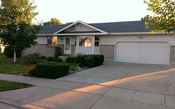 concrete RV pad rt. of house