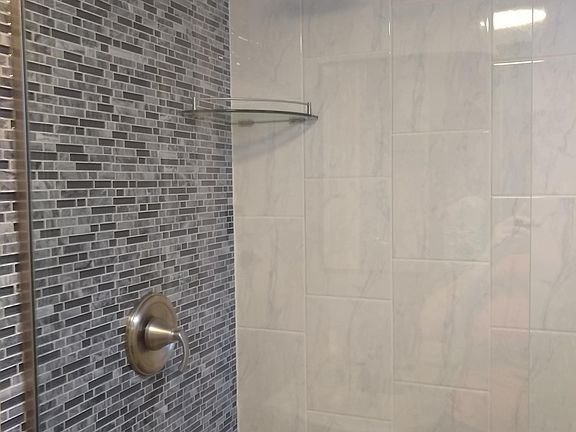 Downstairs bathroom shower