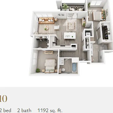 Plan 10 floor plan The Charles Denver West
