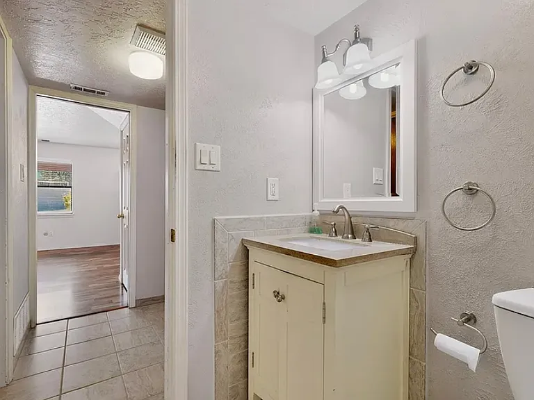 1/2 Bath Before Rebuild - Lower Level